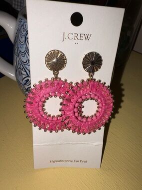 💖 J. CREW Earrings🦩☀️🩷